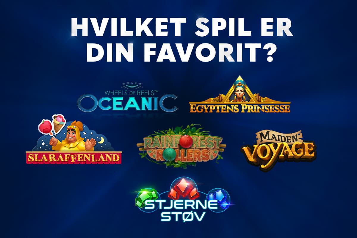 Hvilket spil er din favorit?