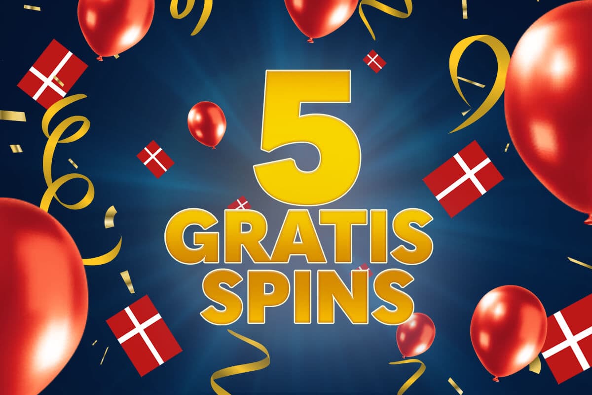 5 gratis fødselsdags-spins 🇩🇰