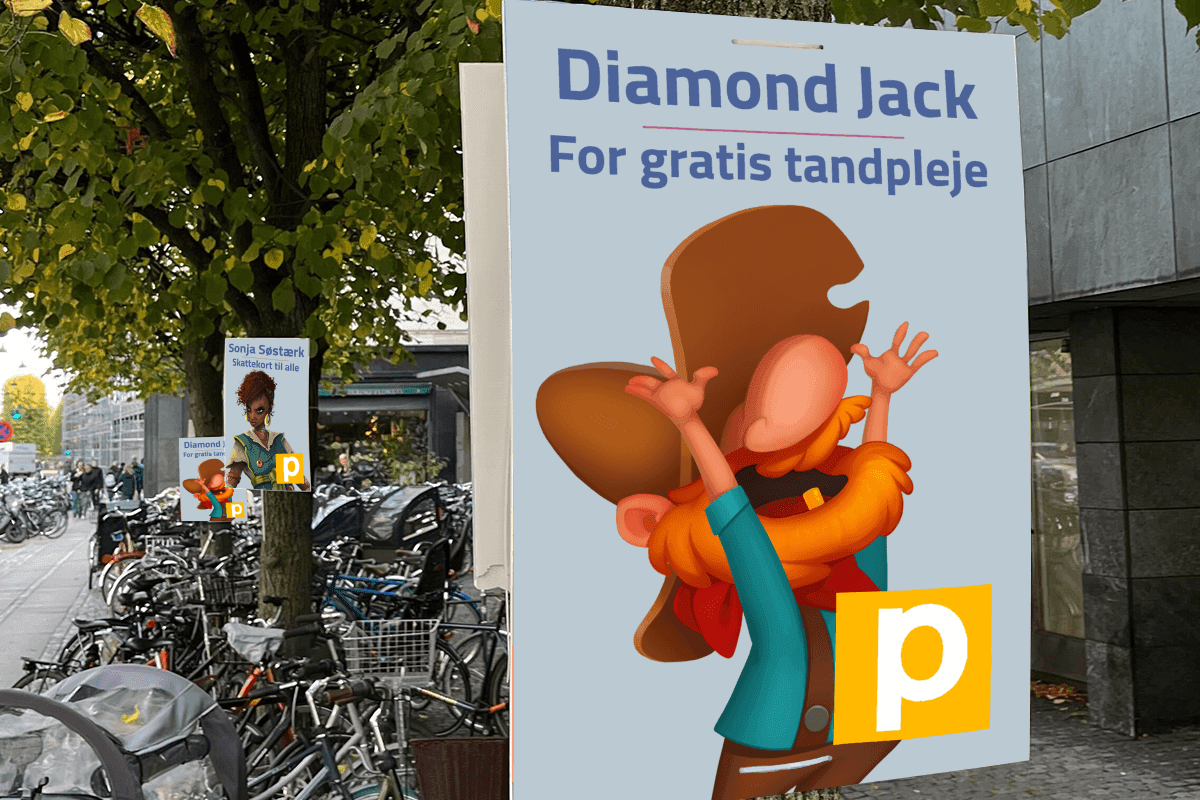 Stem på Diamond Jack!