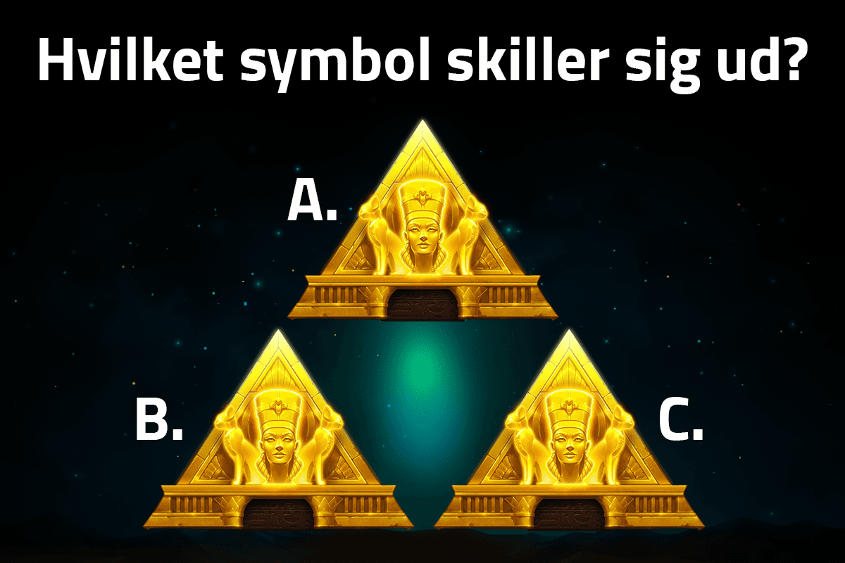 Hvilket symbol skiller sig ud?