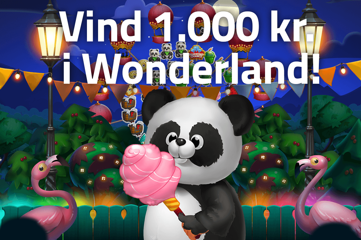 Vind en stor slikkurv i Wonderland!