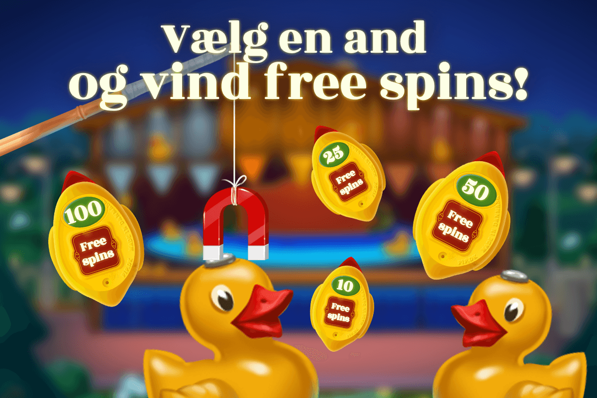 Vælg en and og vind 100 free spins