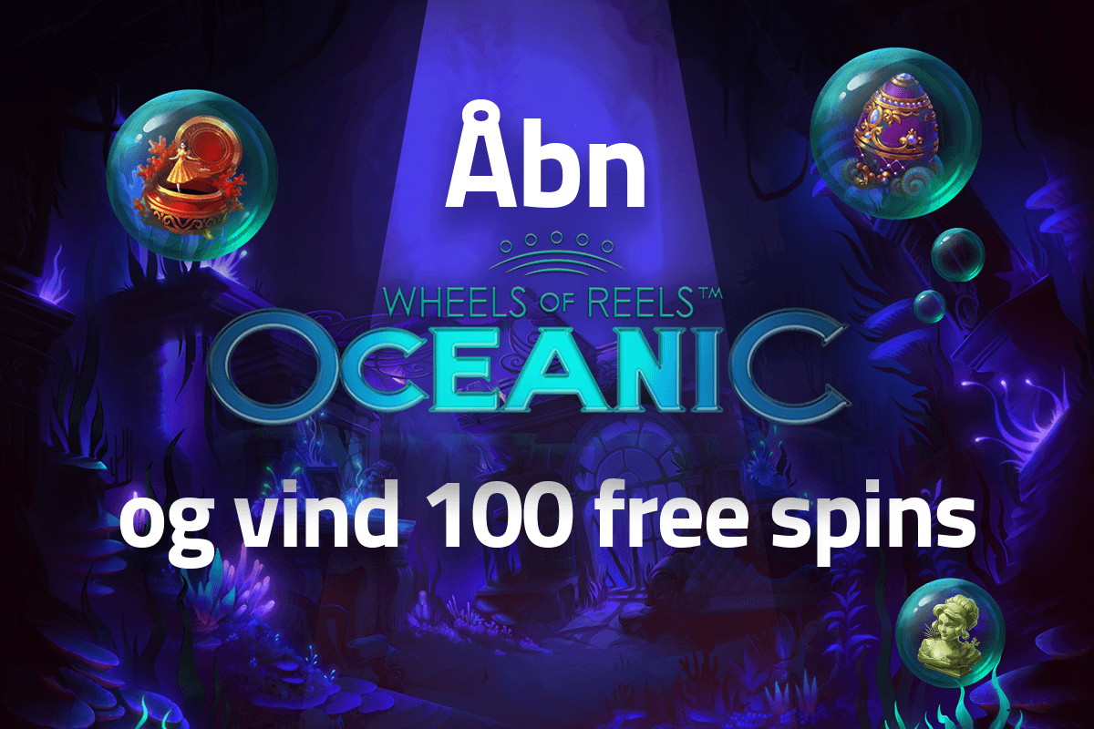 10.000 free spins i Oceanic!