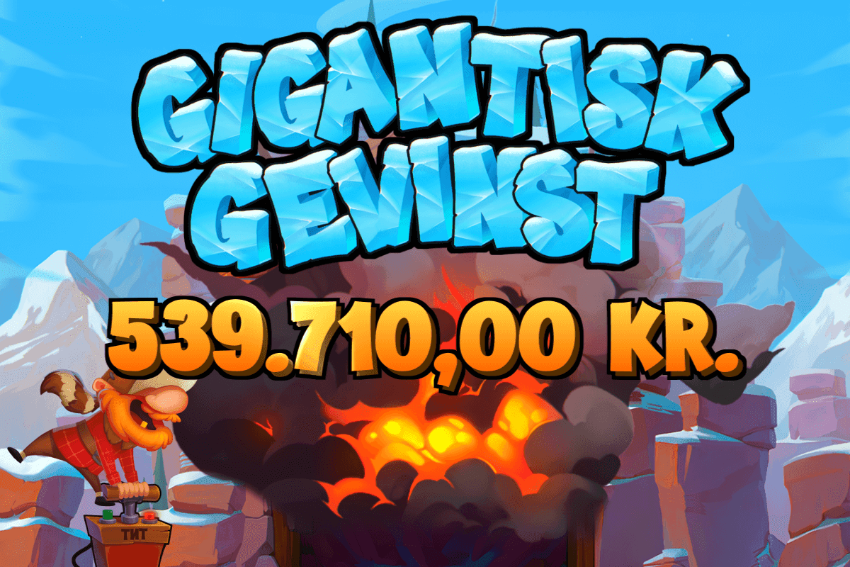 GIGANTISK gevinst vundet!