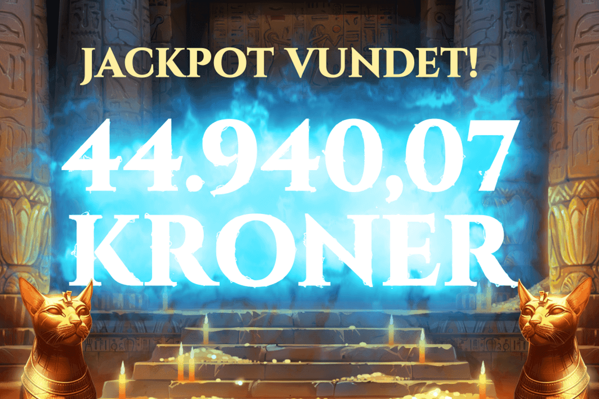 Jackpot vundet i Princess of Egypt 2!