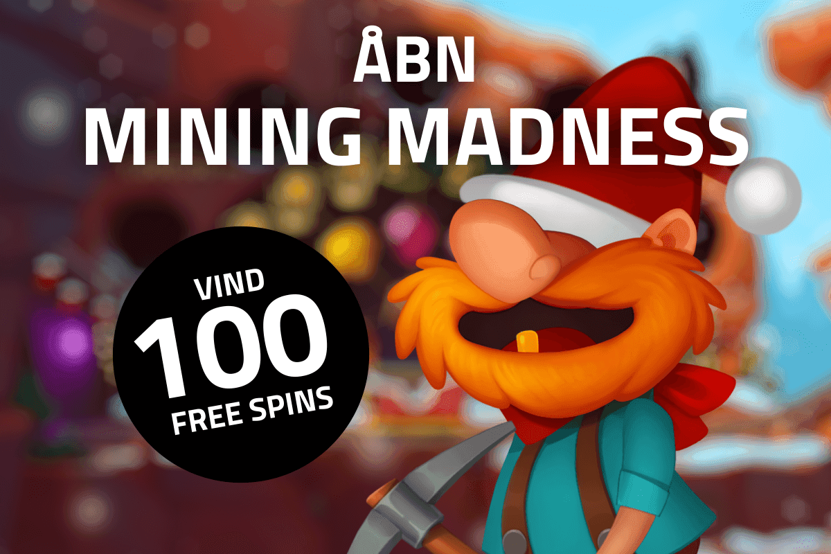 Åbn Mining Madness og vind 100 free spins!