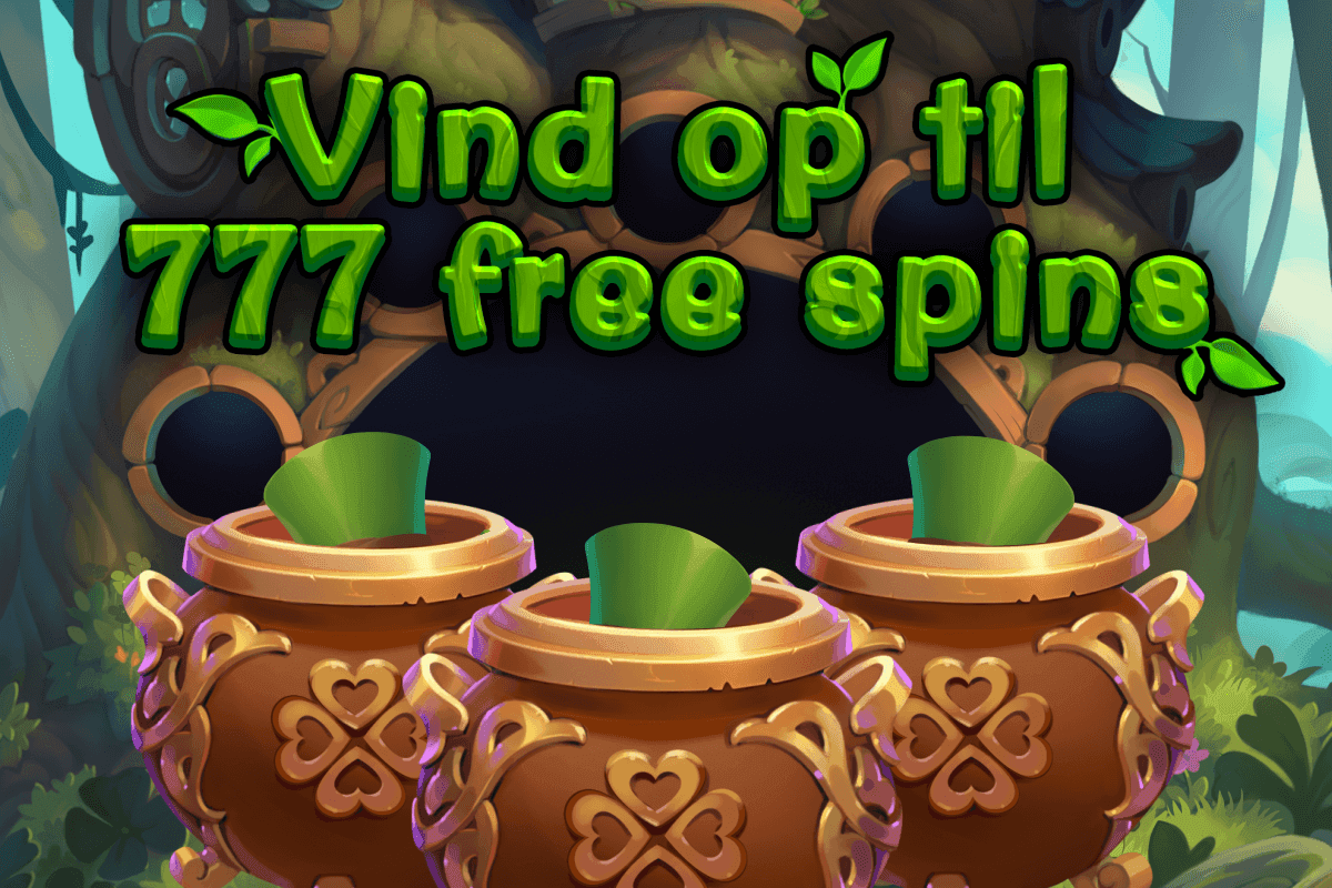 Vind op til 777 free spins